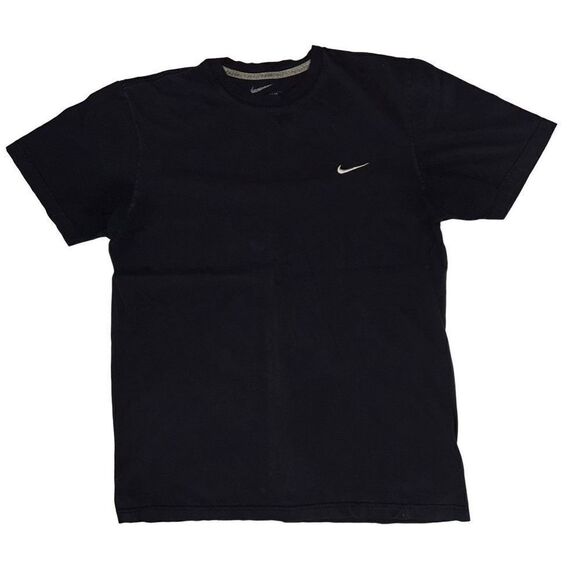 Nike Men's Black T-Shirt Athletic Logo Active Short Sleeve Tee L - Picture 1 of 4
